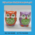Decorative ceramic kitchen canisters with cute owl design